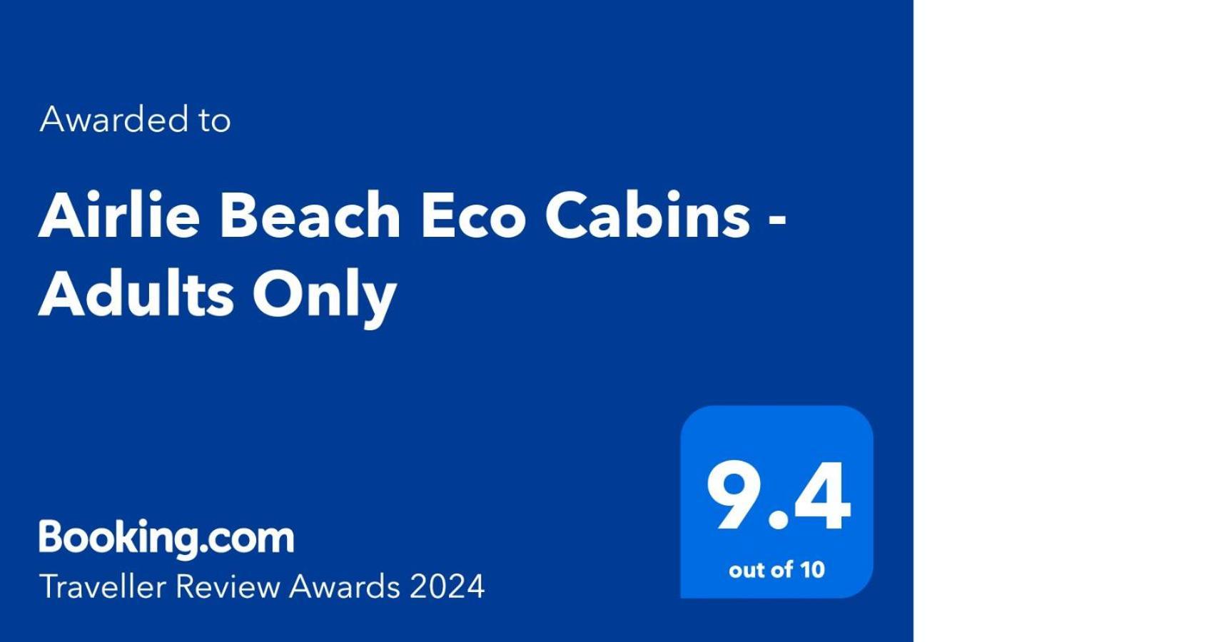 Airlie Beach Eco Cabins - Adults Only Kültér fotó